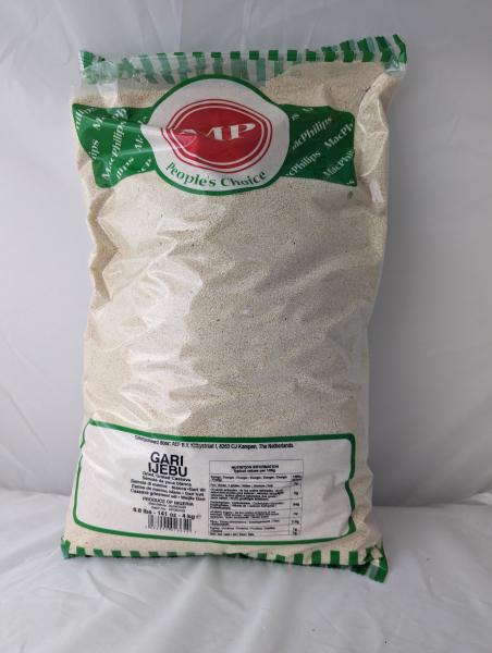 MP weiße Gari Ijebu - Maniokmehl 4kg Nettogewicht